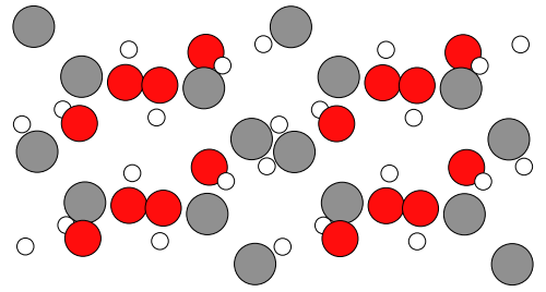 Succinic acid molecular crystal